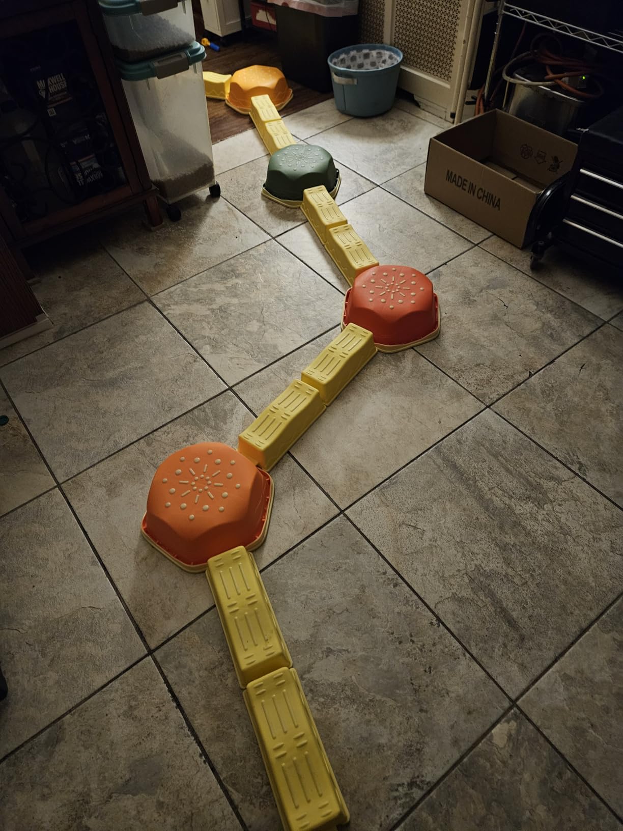 18Pcs Non‑Slip Balance Beam Stepping Stones for Kids Ages 3+ customer photo 2