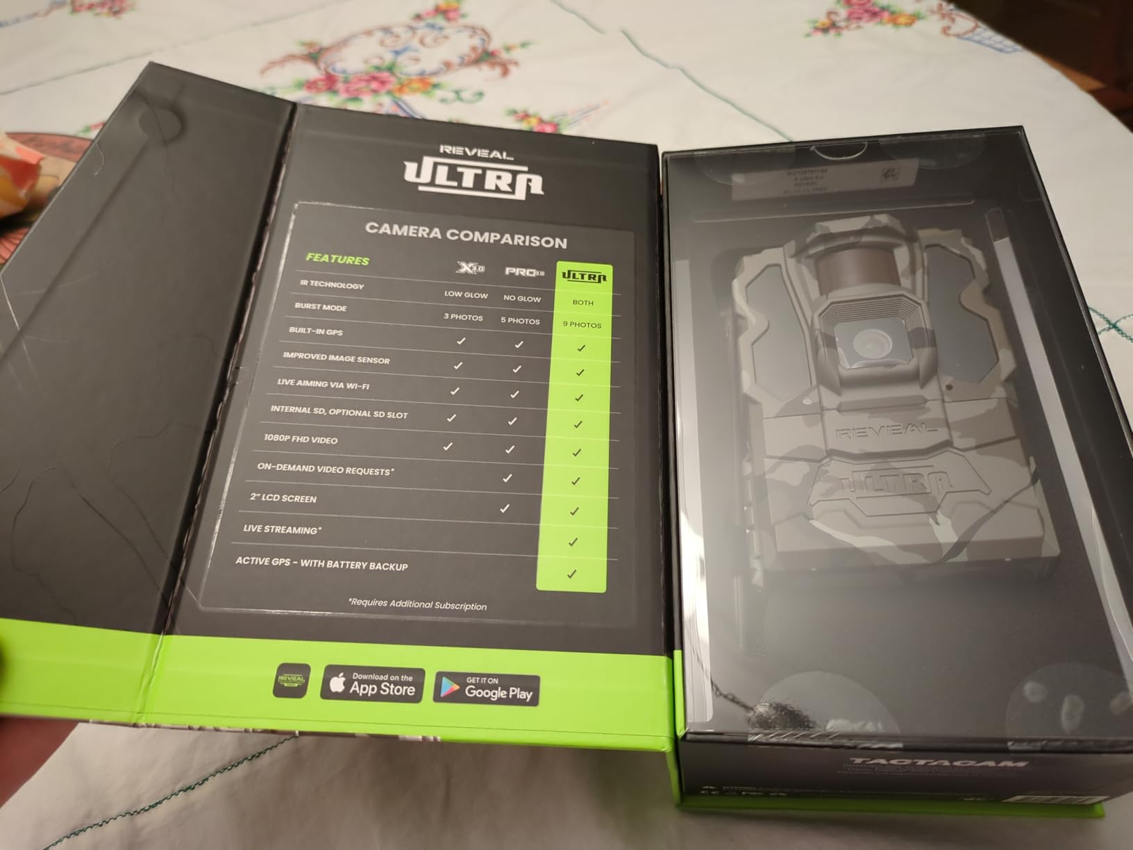 TACTACAM Reveal Ultra Cellular Trail Camera: 4K Photo, 1080p Video, Live View, GPS Tracking-Enabled, Switchable No-Glow/Low-Glow Flash, LTE Connectivity, LCD Screen - Best Hunting, Game Camera customer photo 2