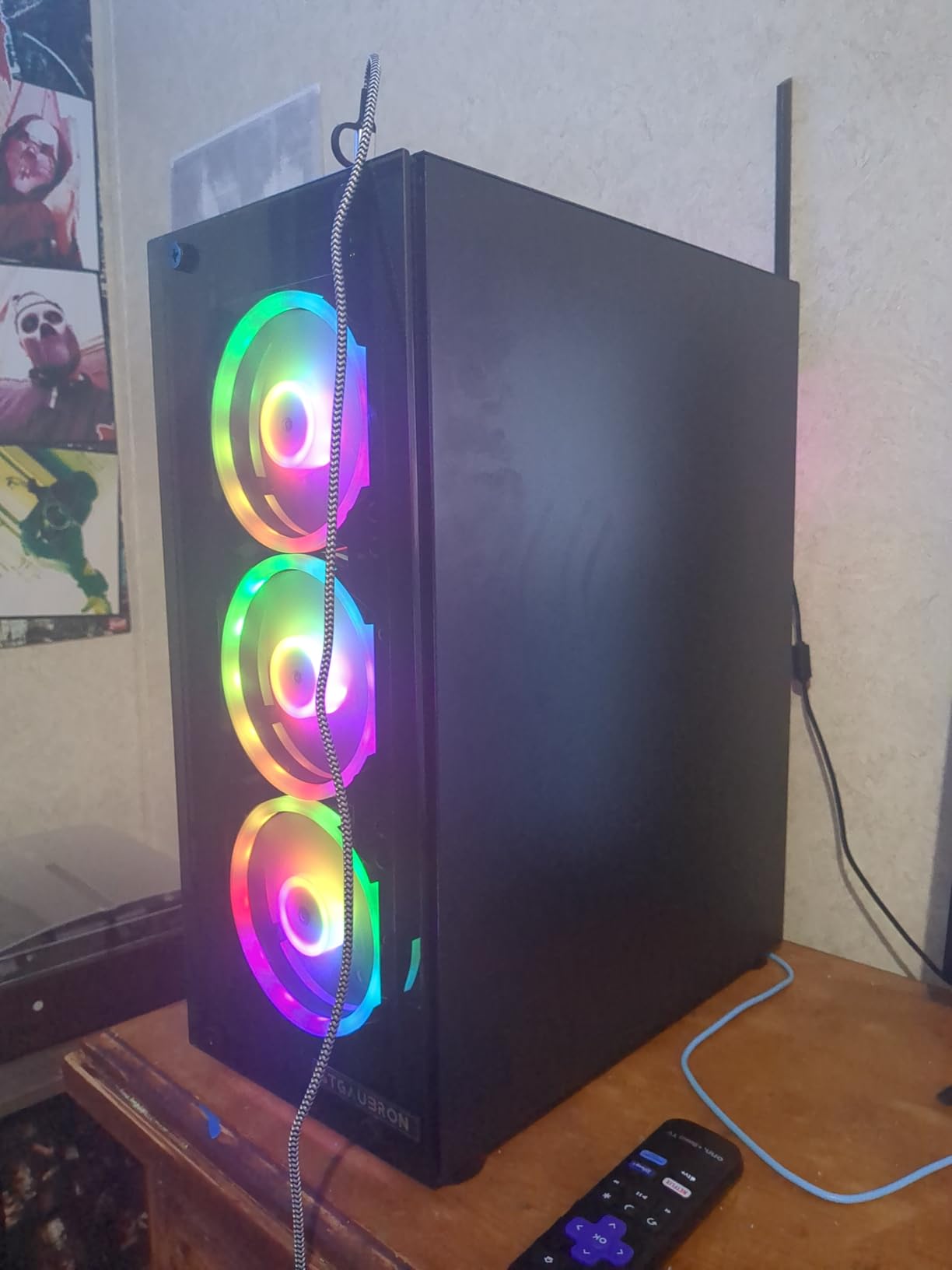 STGAubron Gaming PC Desktop,R5 2600,RTX 2060 6G,16G DDR4,512G SSD customer photo 1