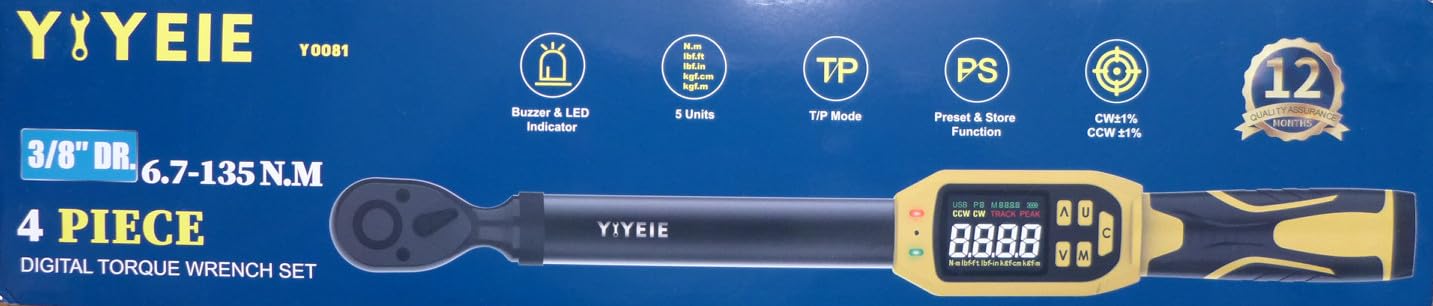 Digital Torque Wrench 1/2