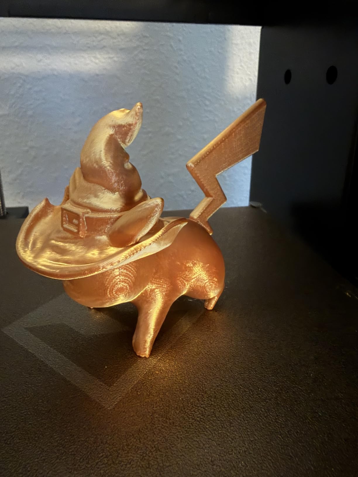 ERYONE Silk PLA Filament for 3D Printer 1.75mm +/- 0.03mm, Shiny Filament 1kg (2.1lbs)/Spool, Liquid Gold customer photo 1