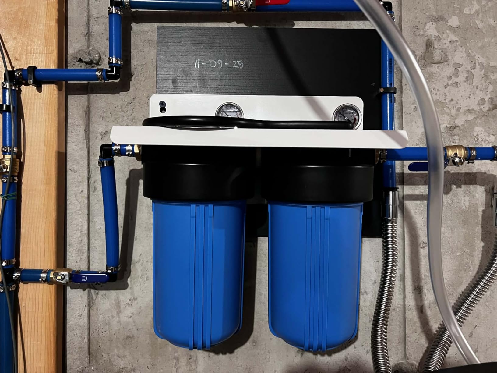 PUREPLUS 2-Stage Whole House Water Filter, PP Sediment & KDF Carbon Block customer photo 2