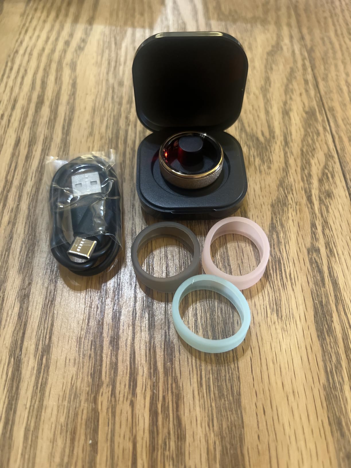 COLMI R10 Smart Ring, Sleep Health & Skin Temperature & 5ATM(Silver, 9) customer photo 1