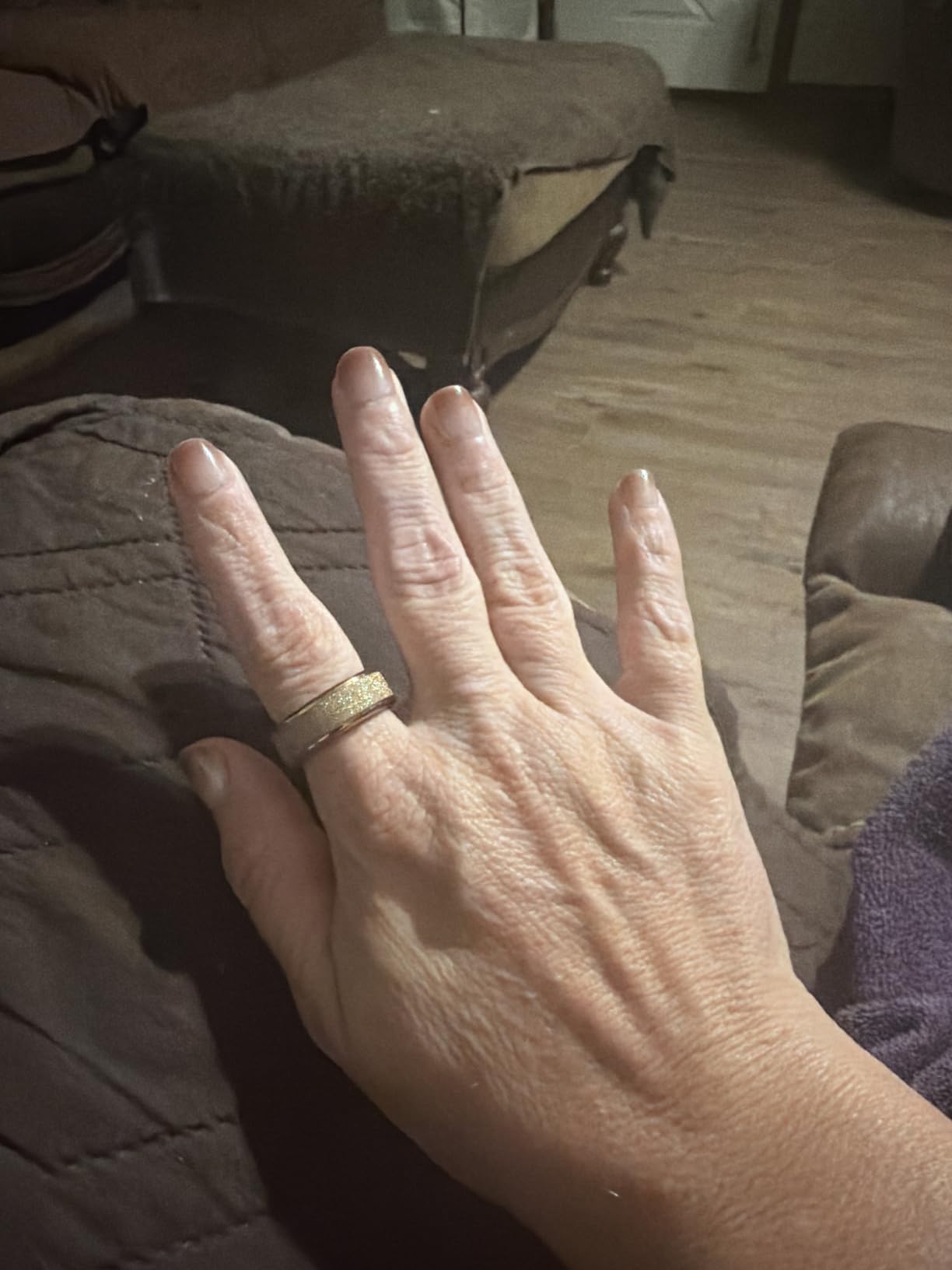 COLMI R10 Smart Ring, Sleep Health & Skin Temperature & 5ATM(Silver, 9) customer photo 2
