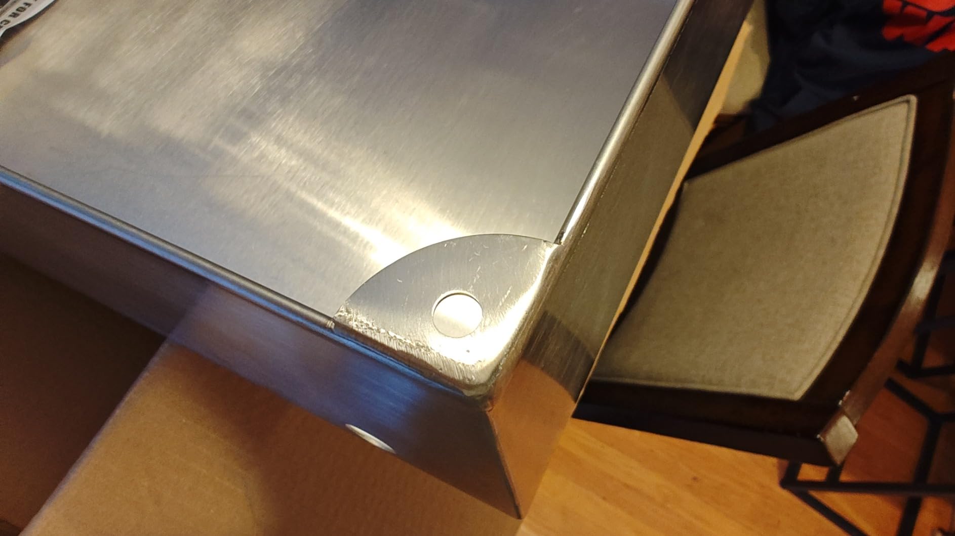 Reallnaive 36x24x6 Inch Maple Syrup Evaporator Pan 22.5 GAL with 10” Cone Filter Holder Stand Cone Filter Paper Mechanical Thermometer Stainless Steel Maple Syrup Pan Boiling for Home Outdoor(1-tier) customer photo 1