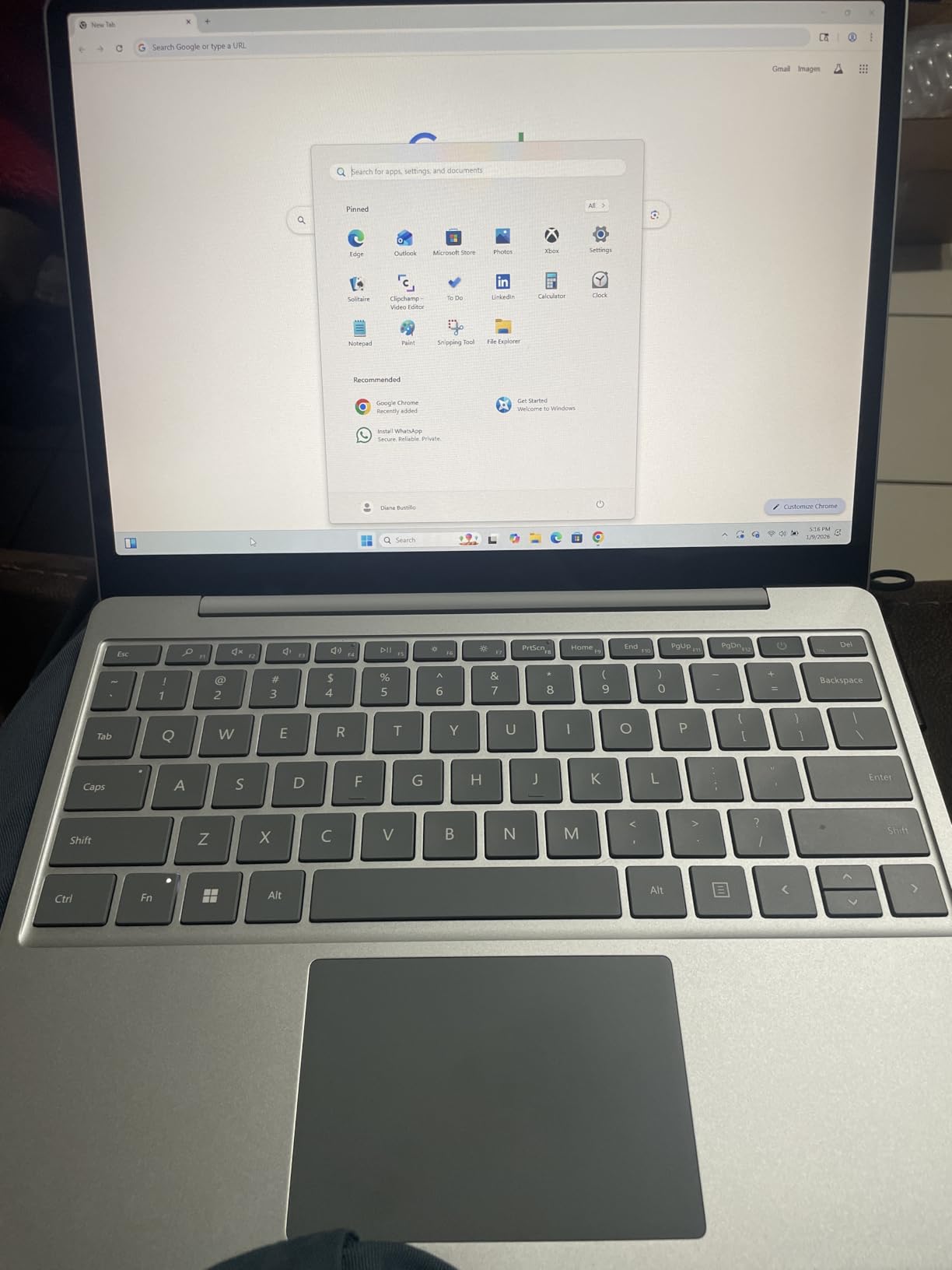 Microsoft Surface Laptop Go 2 12.4