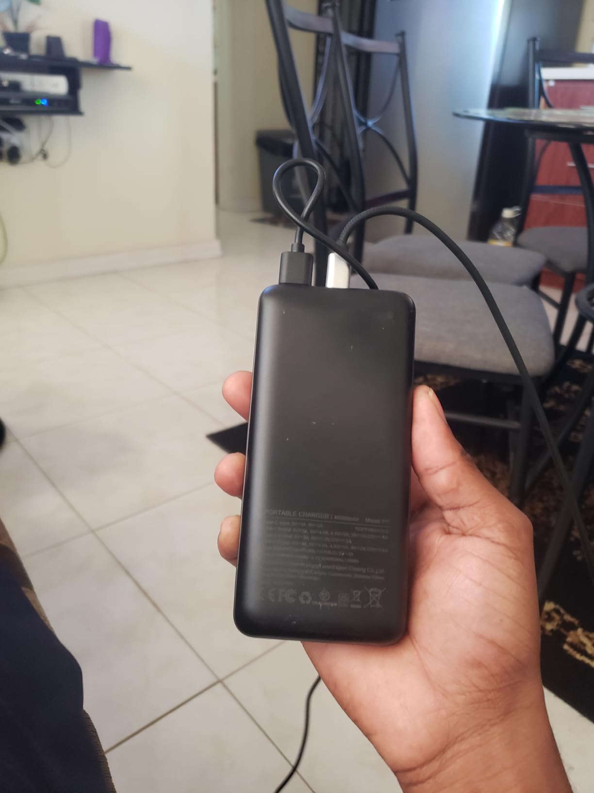 IAPOS 60000mAh 22.5W Fast Charge Portable Charger, for 5-Devices Power Bank customer photo 1