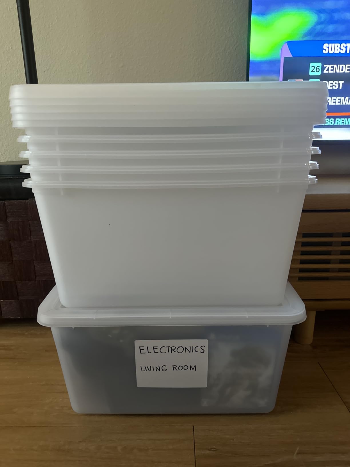 IRIS USA 6-Pack 32.5 Quart Clip Box with Latching Lid customer photo 2