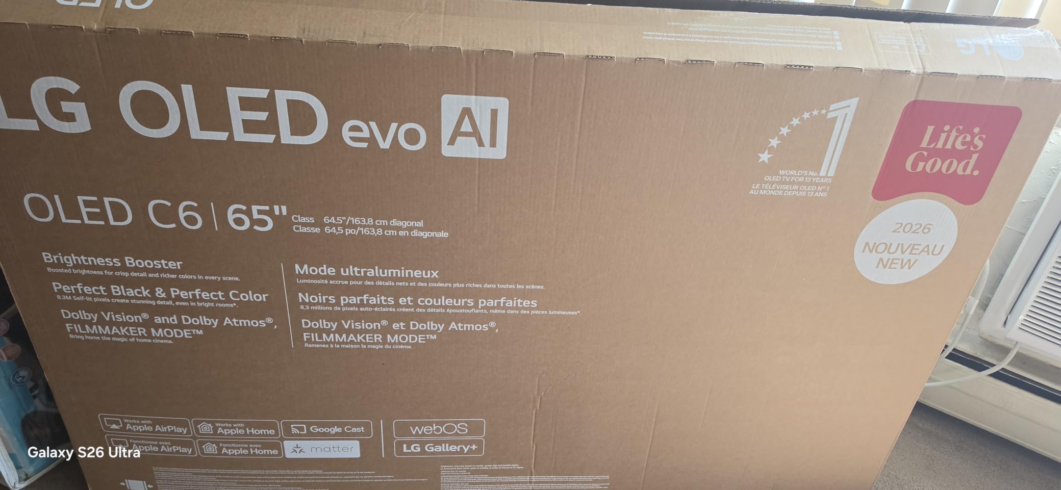 LG 42-Inch Class OLED evo AI 4K C6 Series Smart TV, 2026 Model customer photo 2