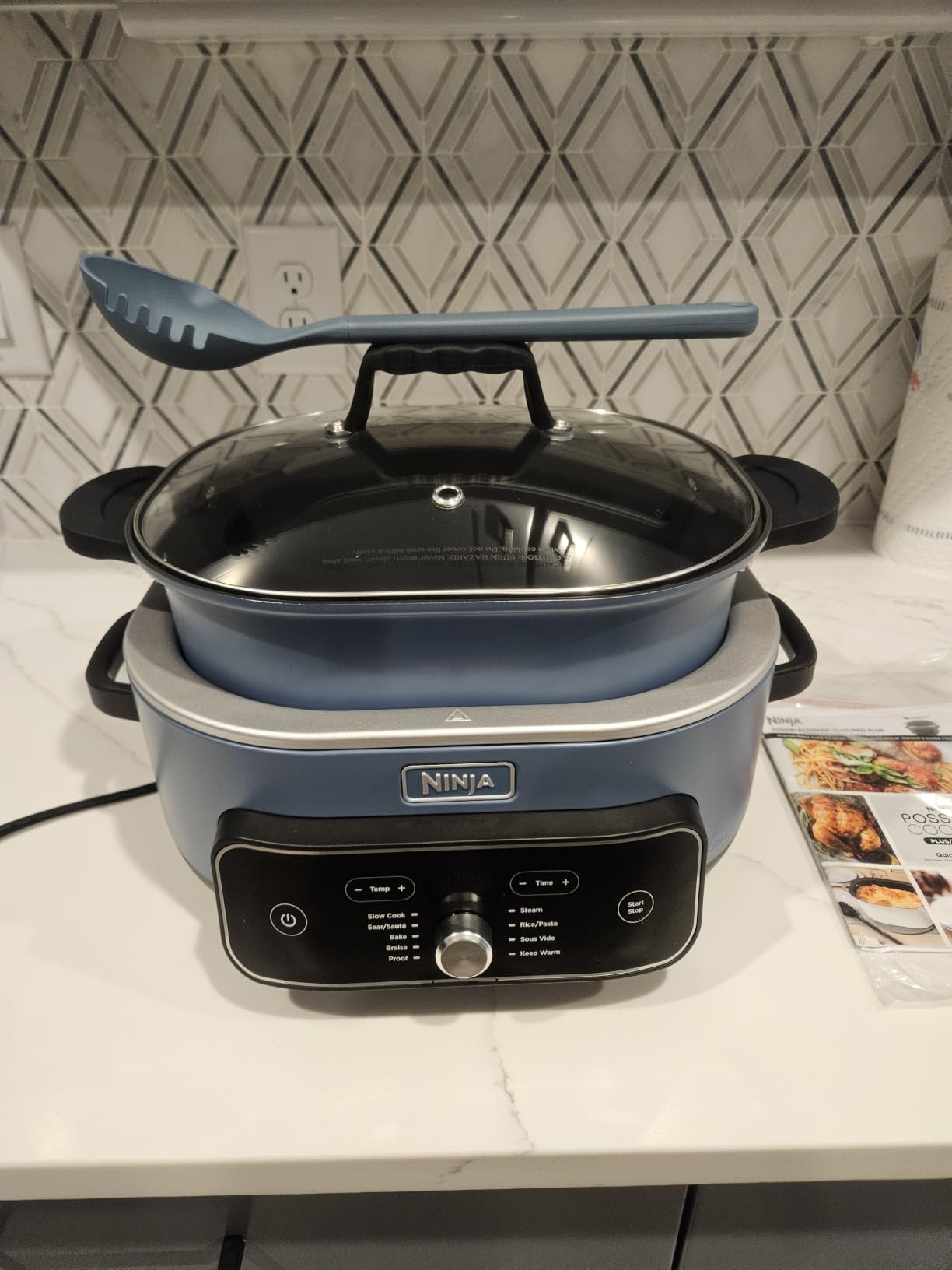 Ninja® PossibleCooker™ PRO Plus 9-in-1, 8.5-qt, Blue Macaron, MC2001 customer photo 1