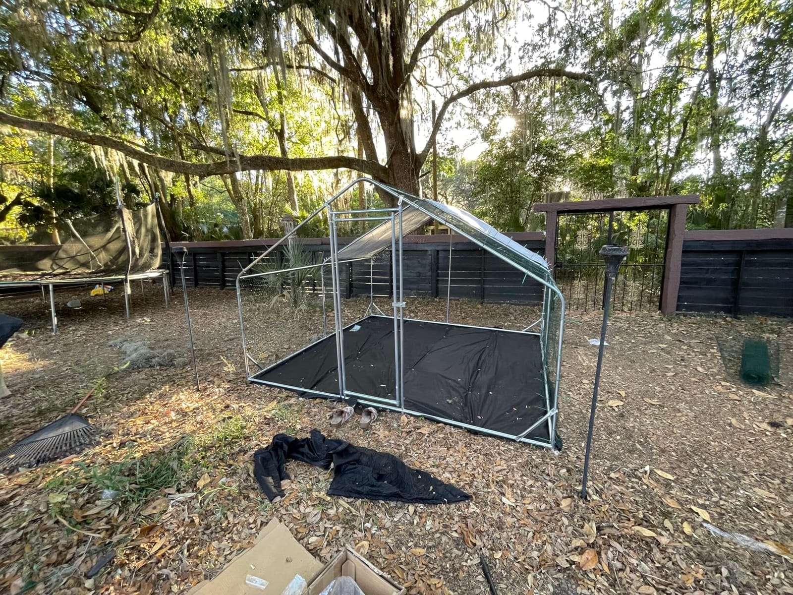 Metal Chicken Coop with Hardware Cloth, Walk-in Poultry Cage for Hen Duck customer photo 2