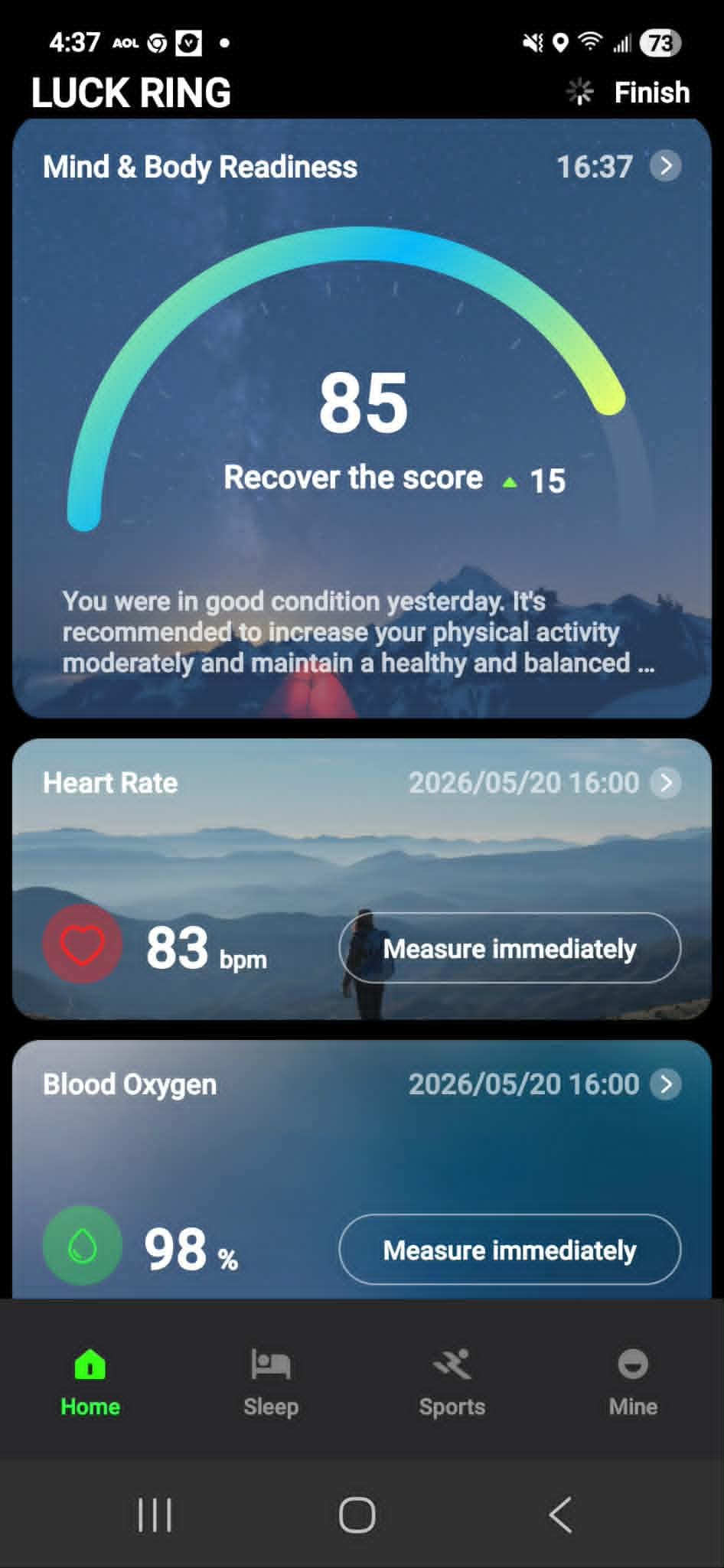Smart Ring Fitness Tracker Ring for Women & Men, Sleep/Step/Blood Oxygen/Heart Rate Monitor, Long-Lasting Battery Sleep Ring, No Subscription Fee, Compatible with Android & iPhone (Matte Silver, #9) customer photo 2
