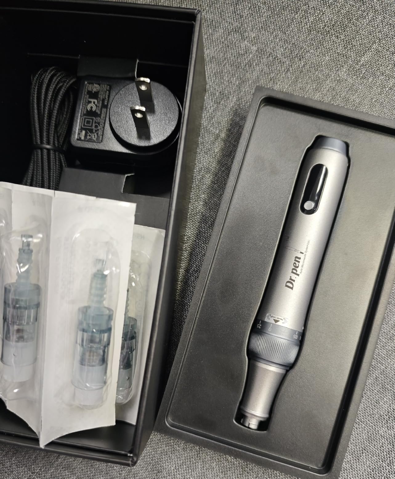 Dr pen M7S Microneedling Pen Microneedle Roller Pen 0.25mm for Home Use customer photo 2