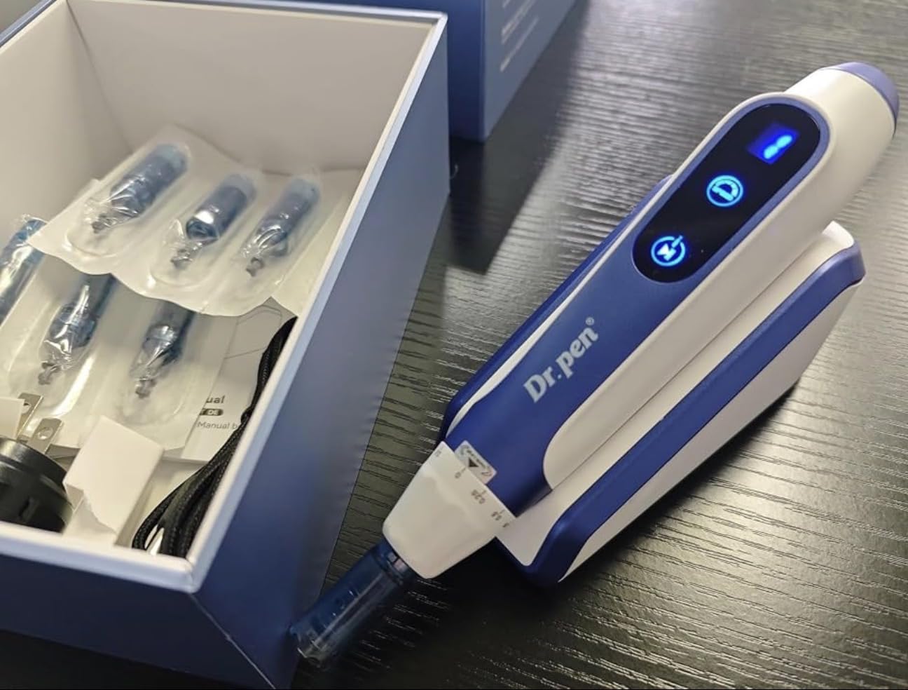 Dr pen A11 Microneedling Pen Microneedle Roller Pen for Face Skin customer photo 1