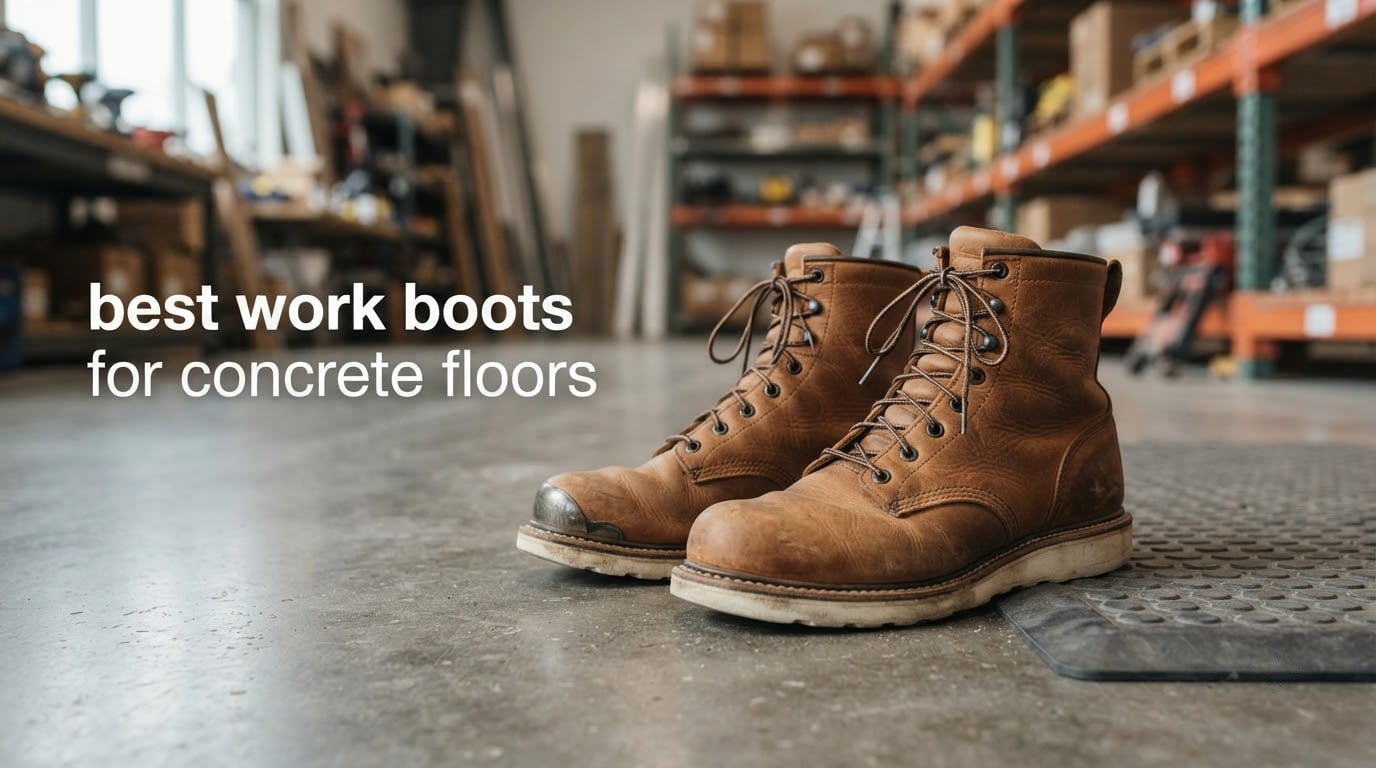 best work boots for concrete floors