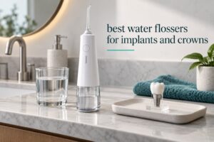 best water flossers for implants and crowns