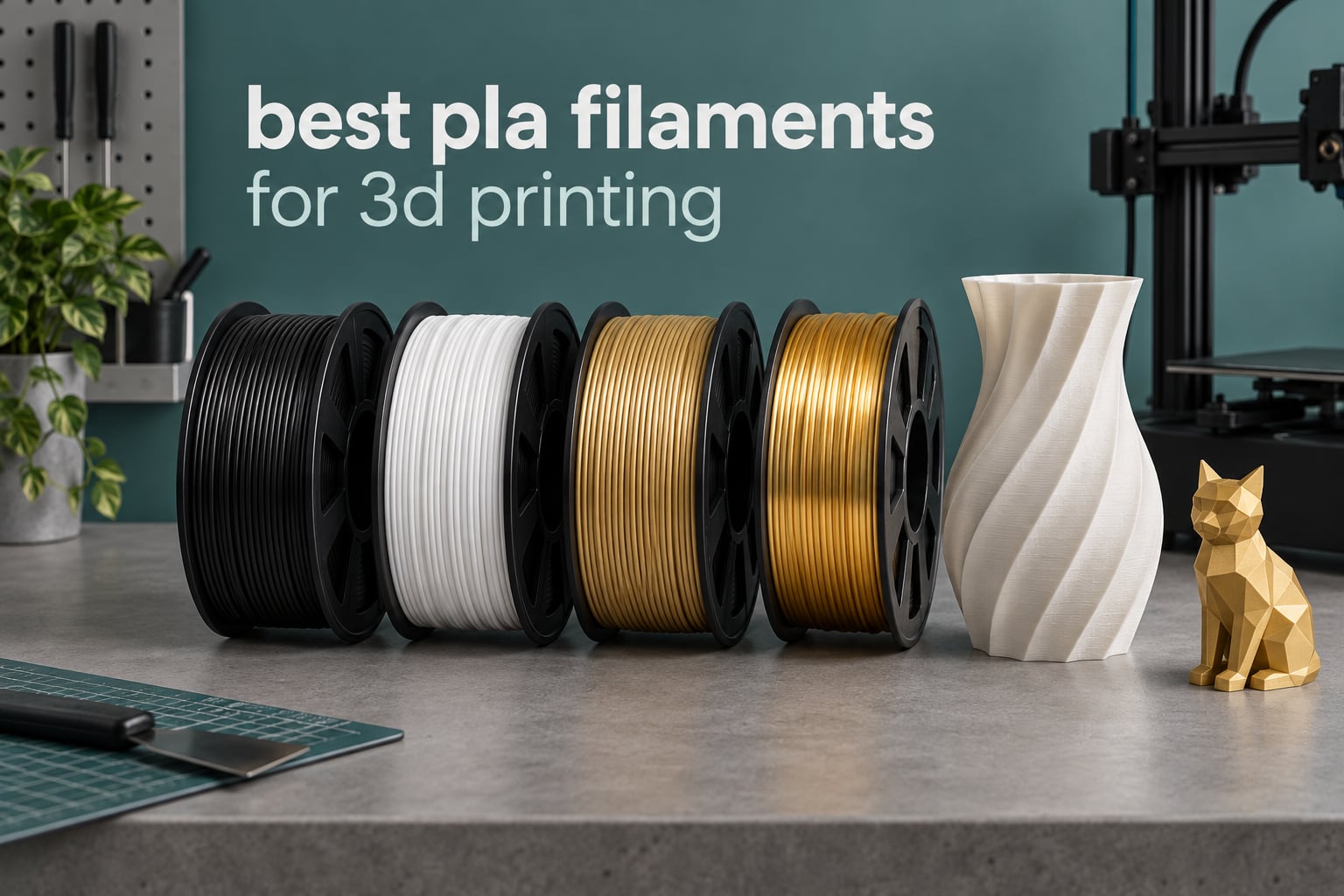 best pla filaments for 3d printing