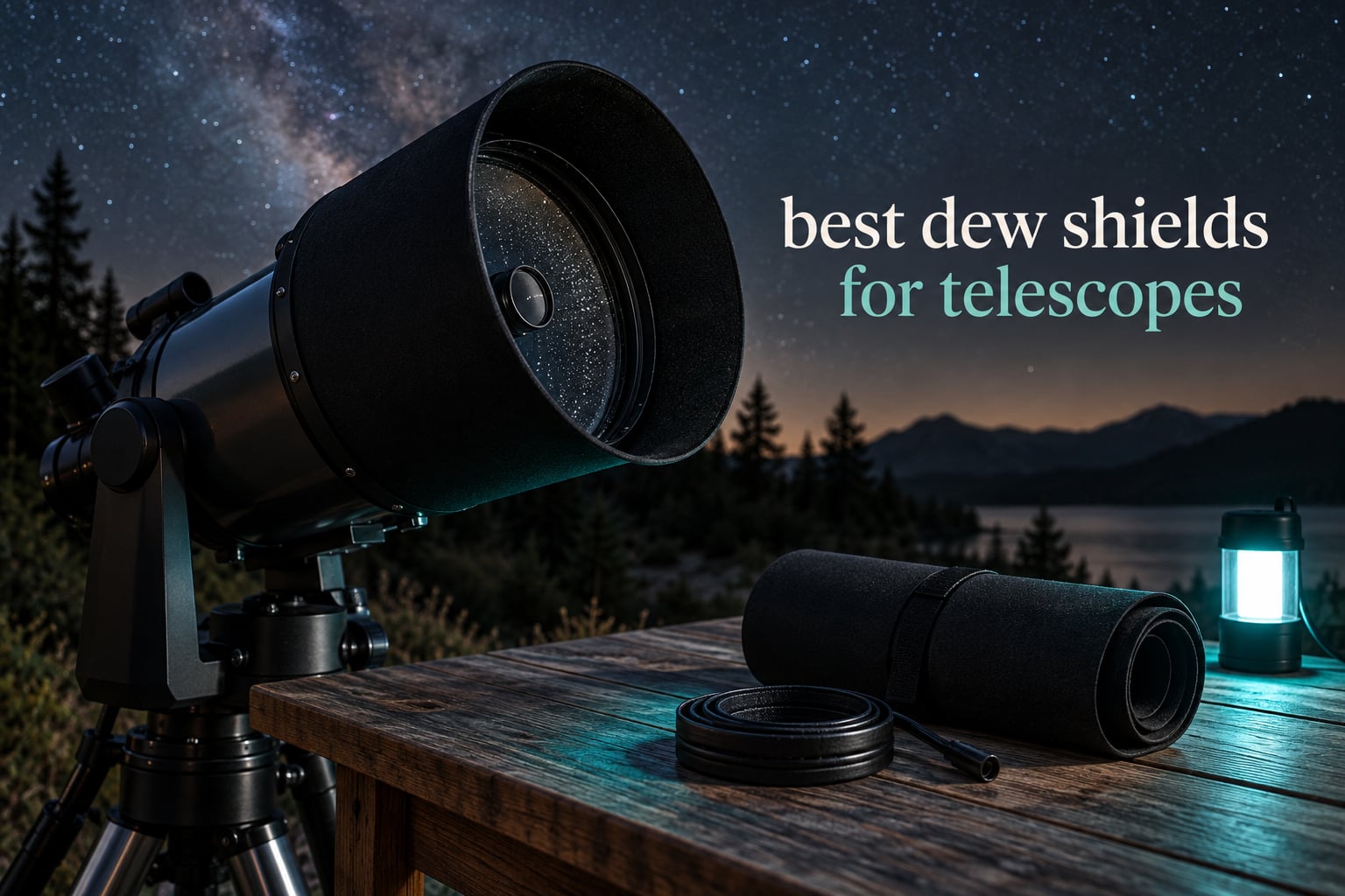best dew shields for telescopes