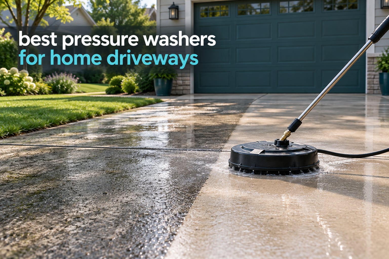 best pressure washers for home driveways