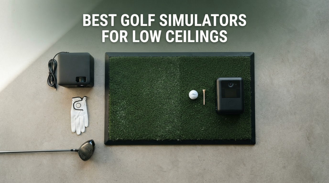 best golf simulators for low ceilings