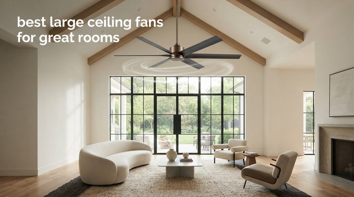best large ceiling fans for great rooms