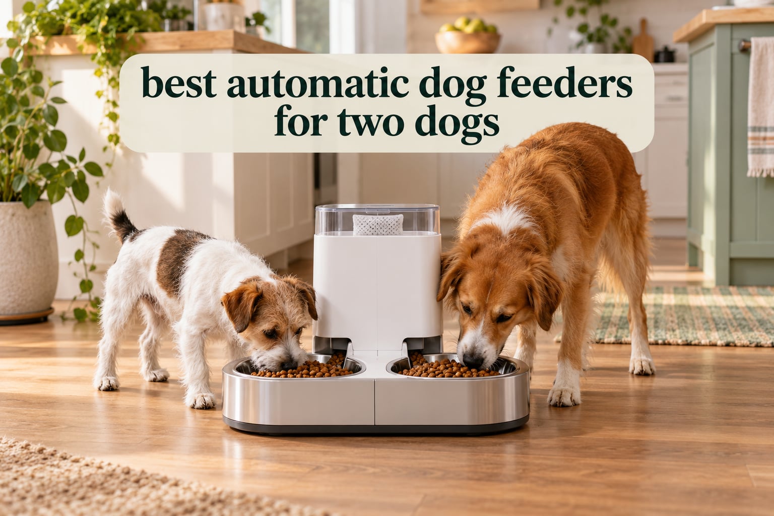 best automatic dog feeders for two dogs