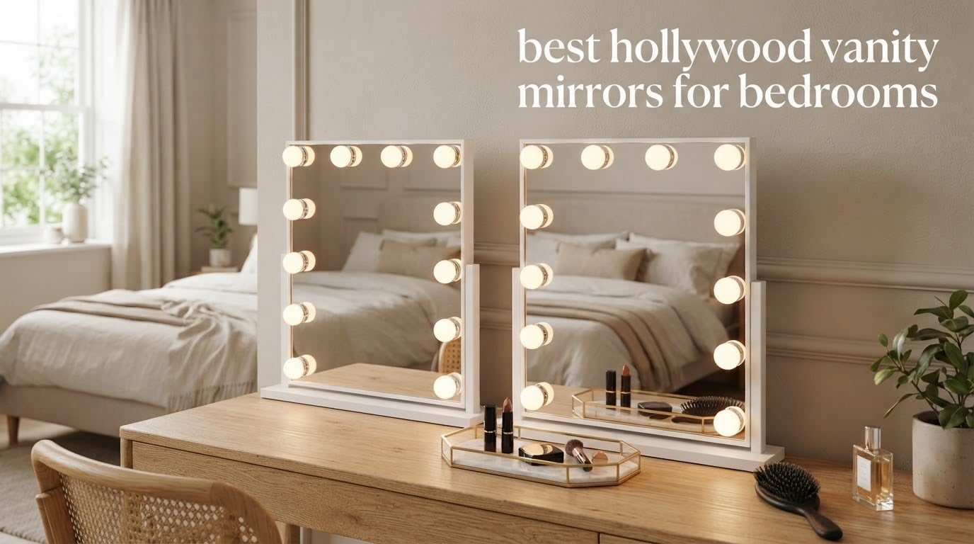 best hollywood vanity mirrors for bedrooms