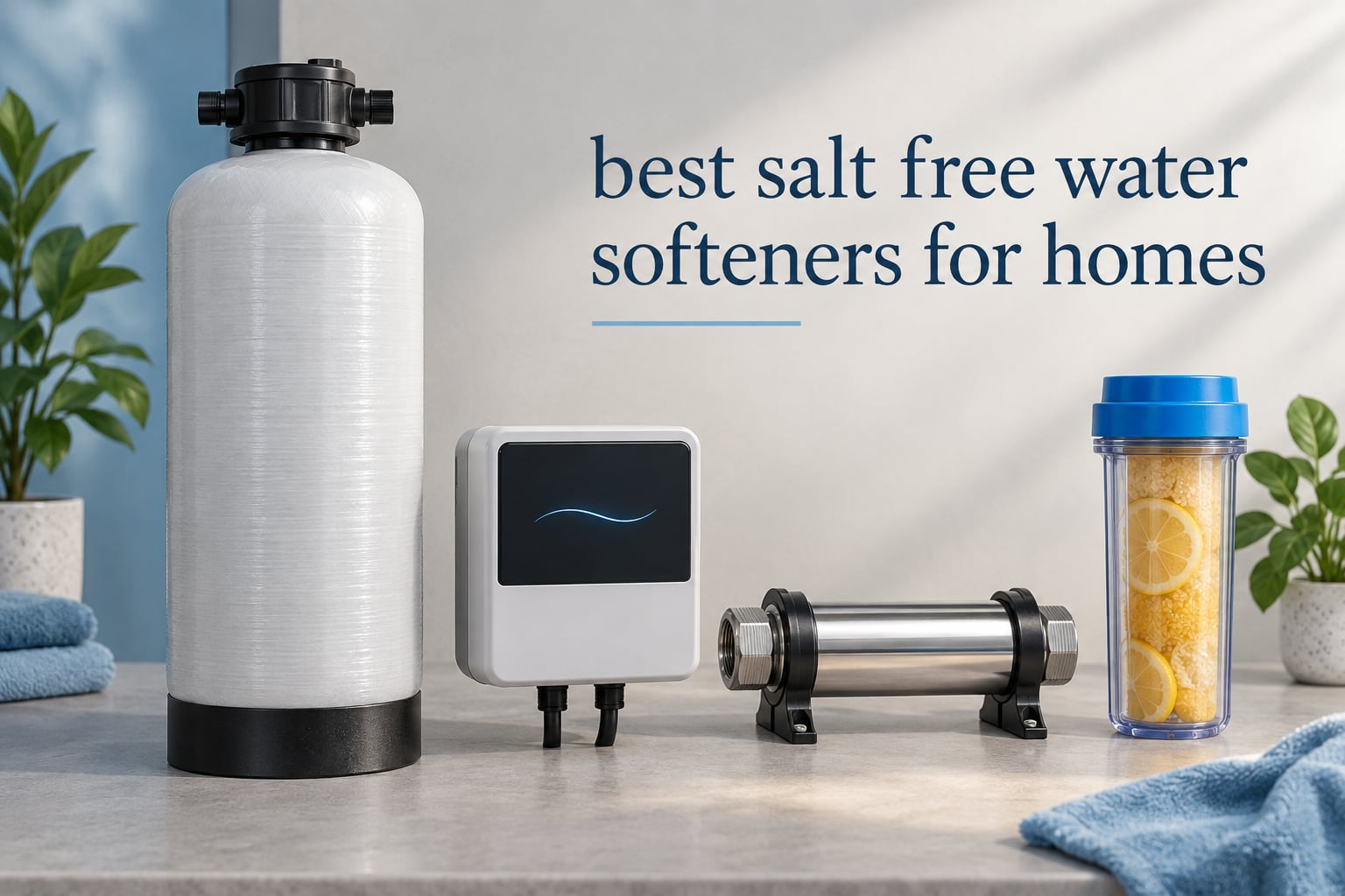 best salt free water softeners for homes