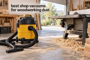 best shop vacuums for woodworking dust
