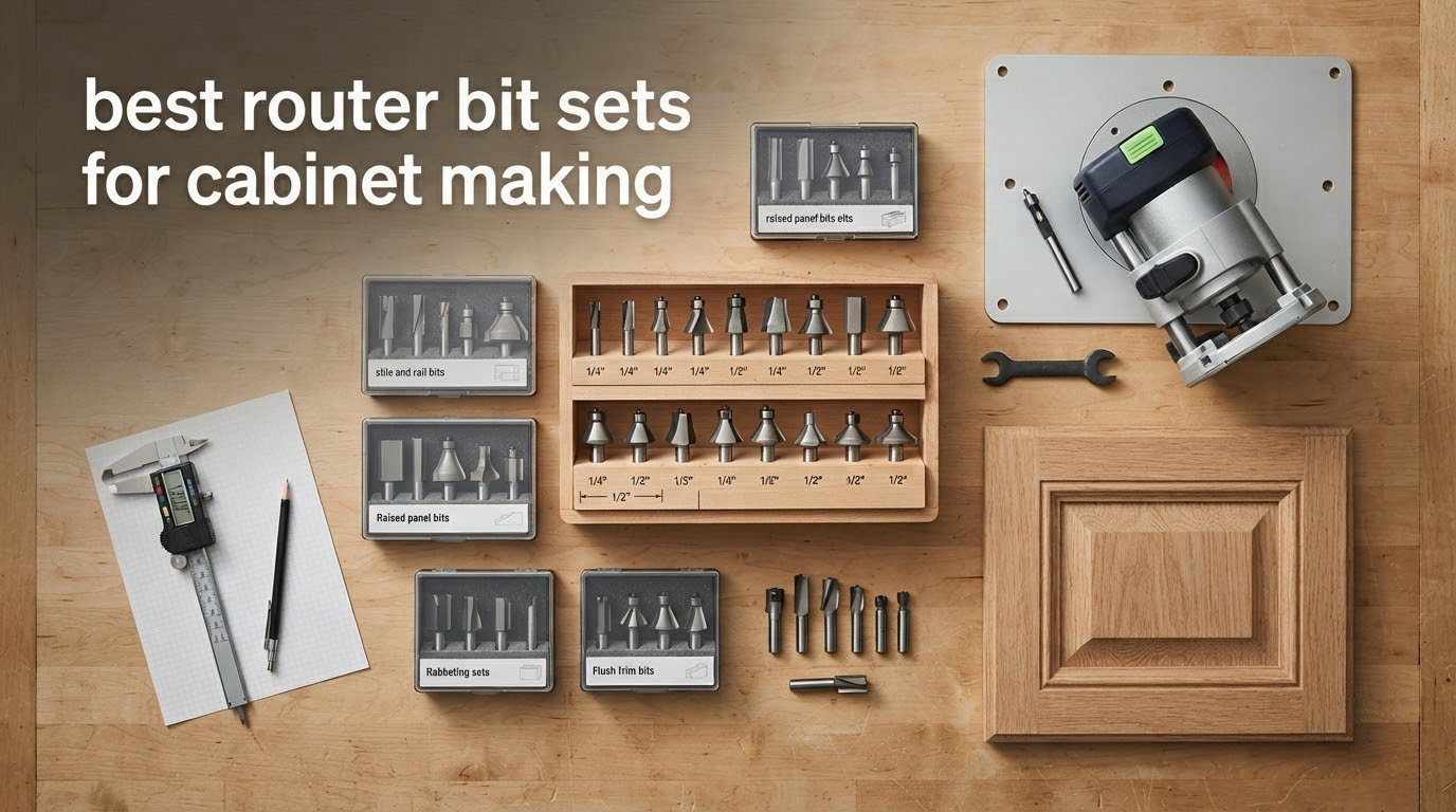 best router bit sets for cabinet making