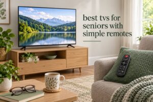 best tvs for seniors with simple remotes