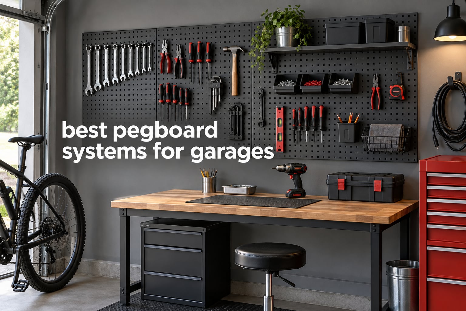 best pegboard systems for garages
