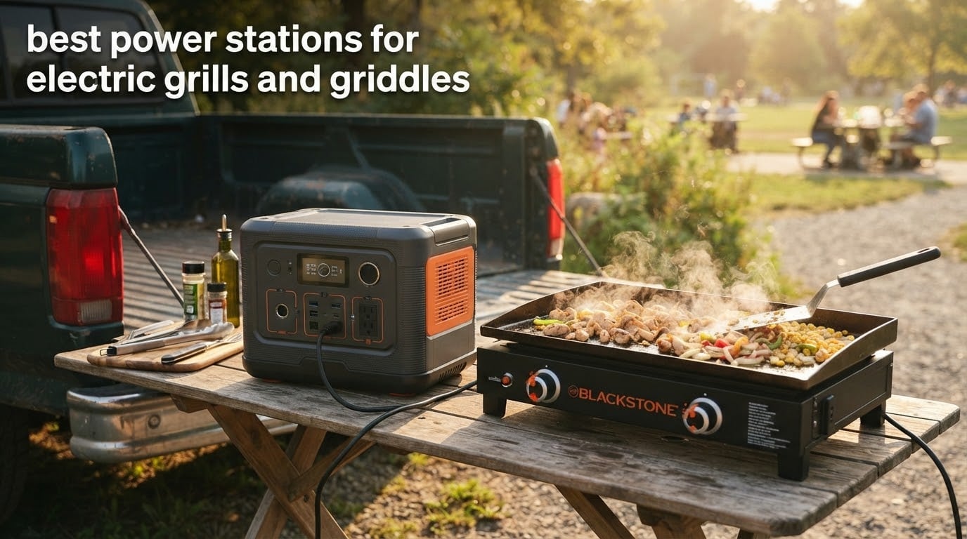 best power stations for electric grills and griddles