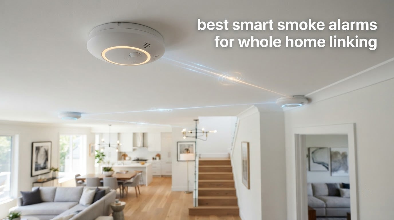 best smart smoke alarms for whole home linking