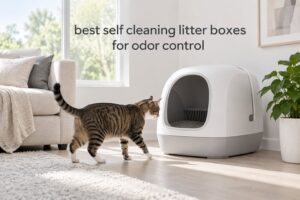 best self cleaning litter boxes for odor control