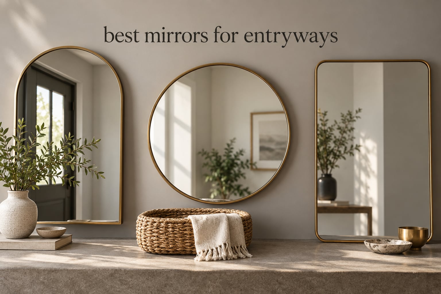 best mirrors for entryways