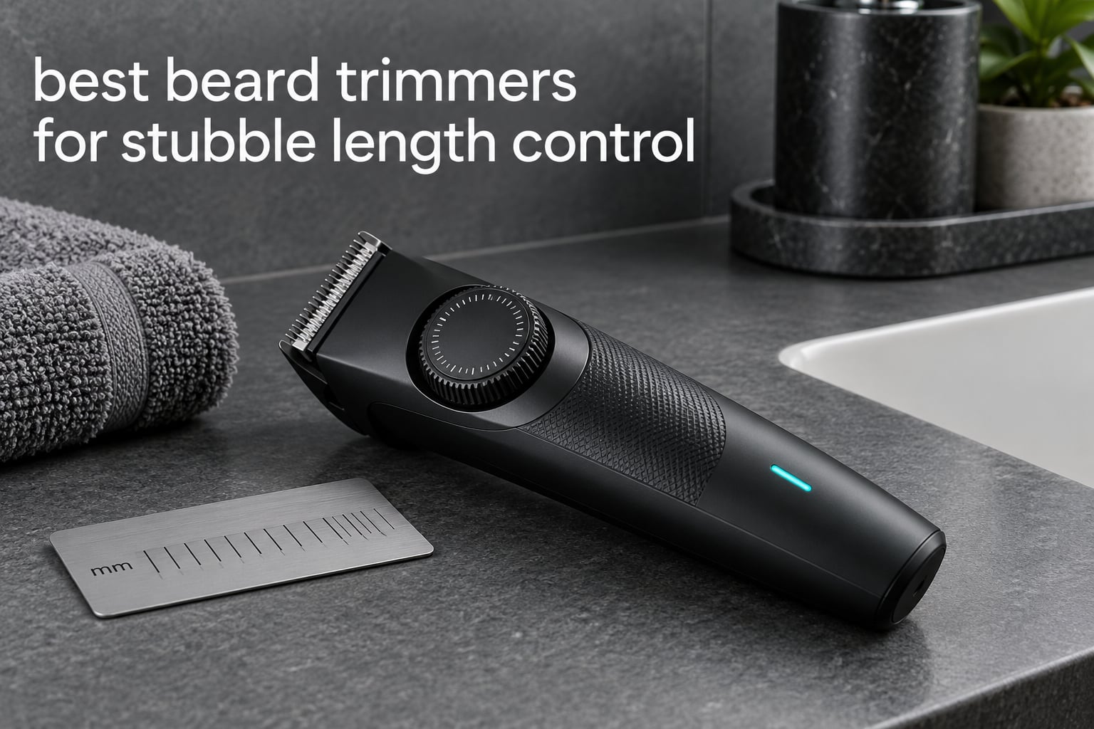best beard trimmers for stubble length control