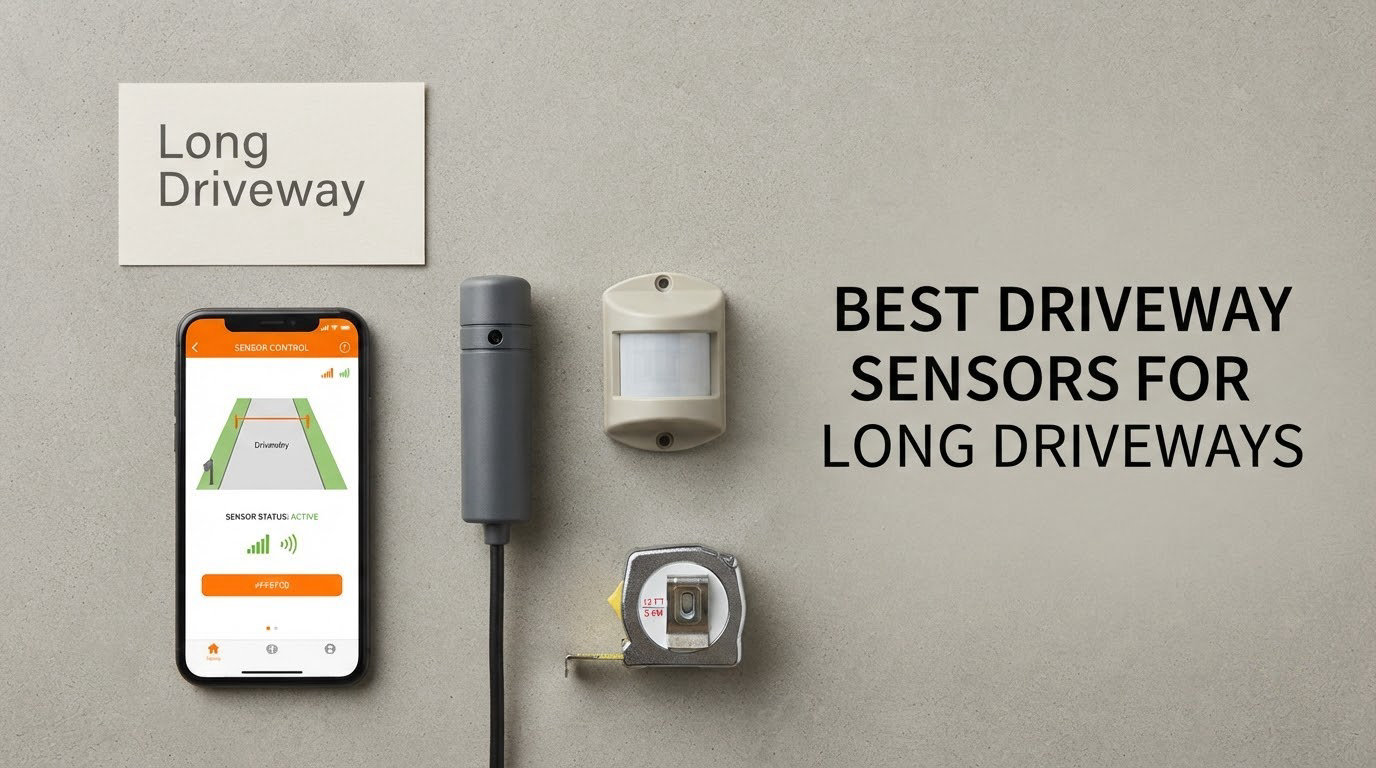 best driveway sensors for long driveways