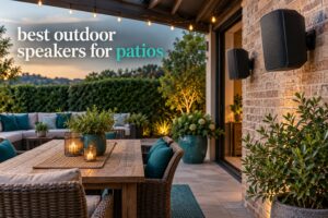 best outdoor speakers for patios