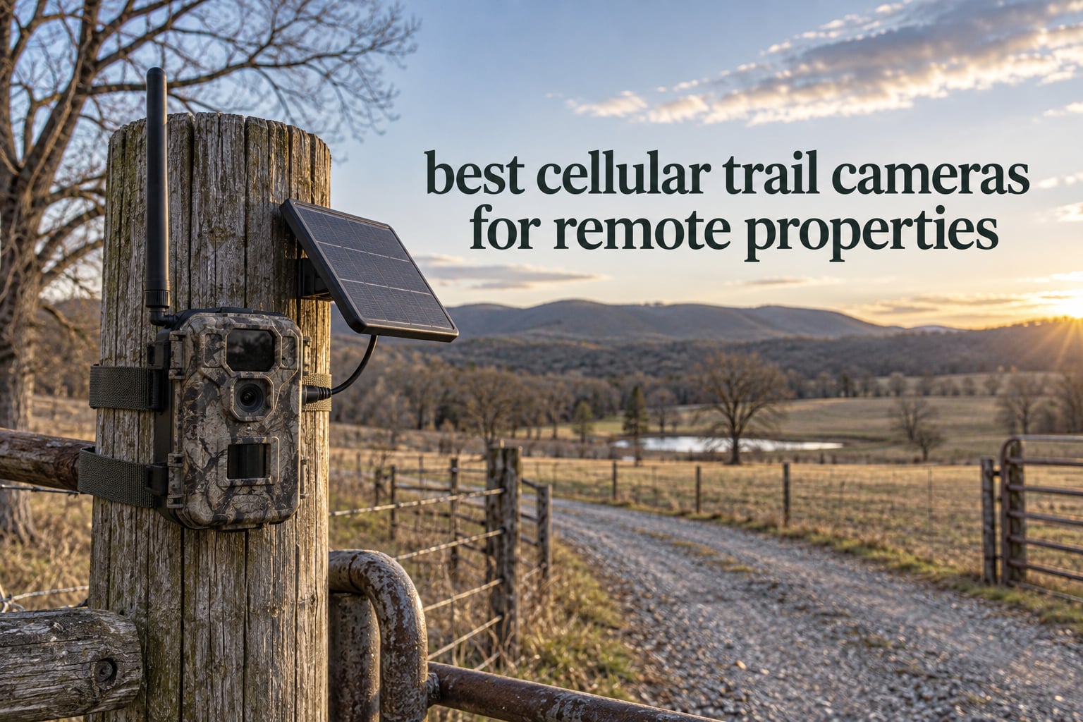 best cellular trail cameras for remote properties