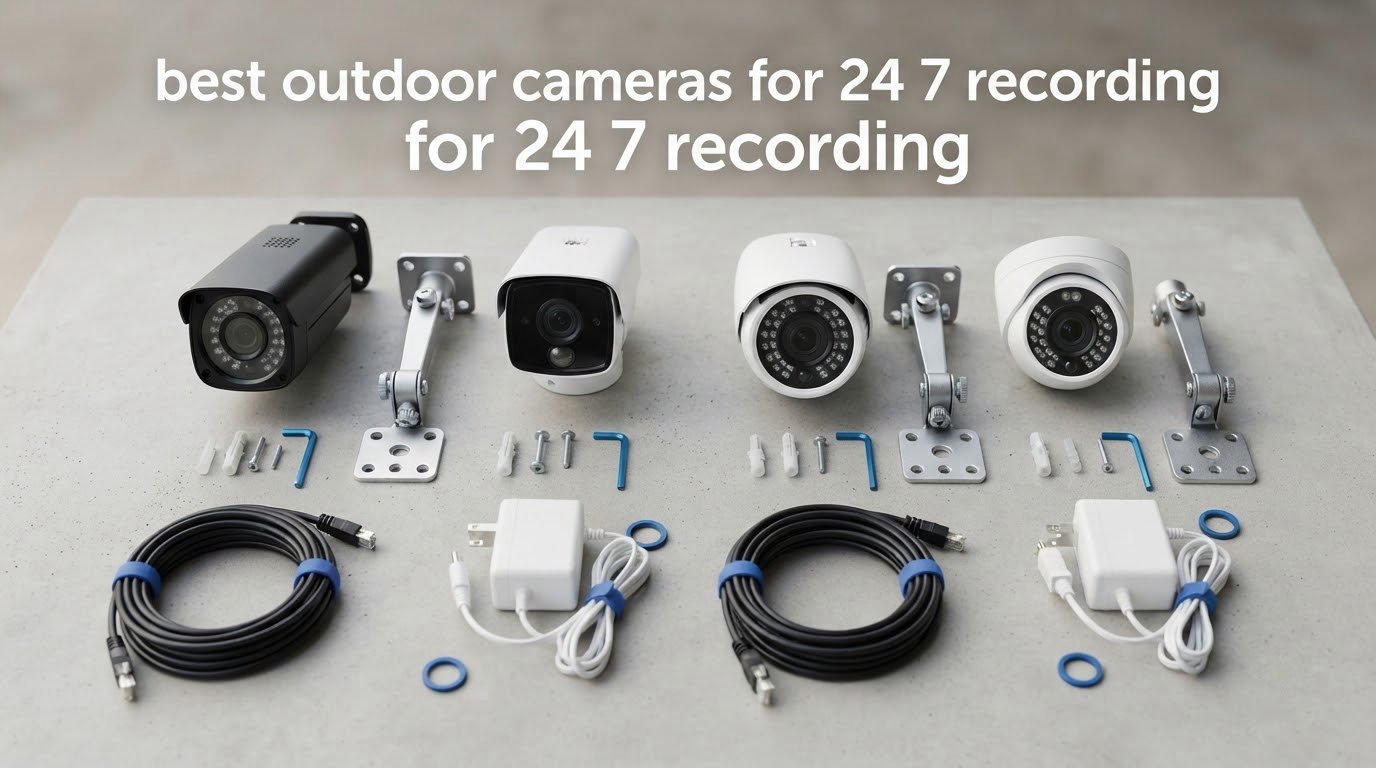 best outdoor cameras for 24 7 recording