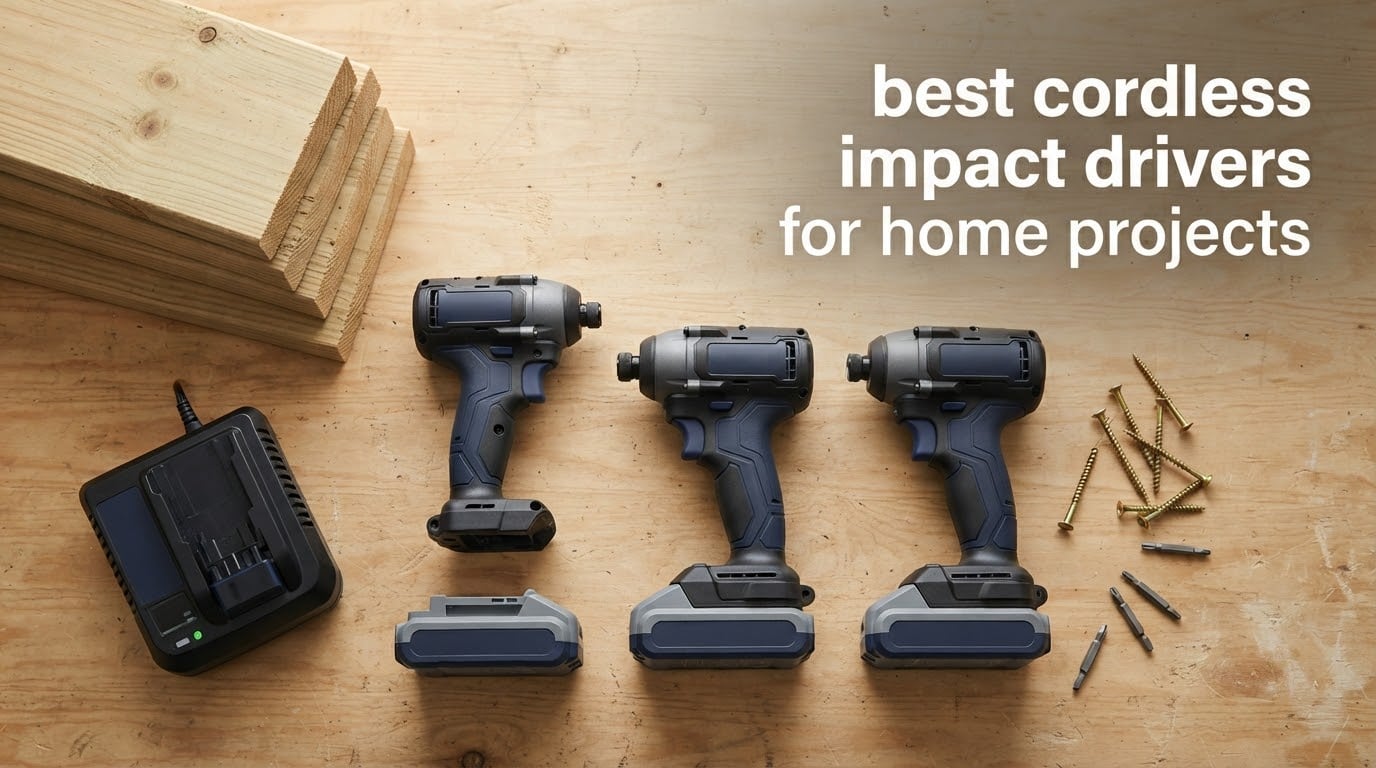best cordless impact drivers for home projects