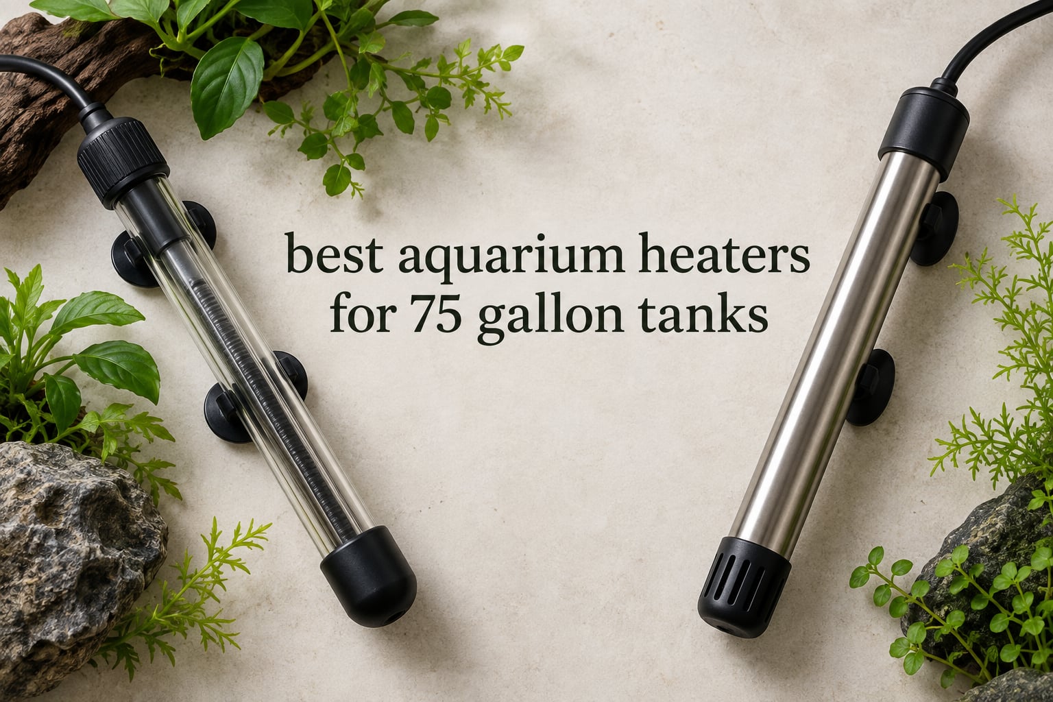 best aquarium heaters for 75 gallon tanks