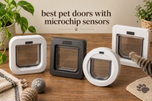 best pet doors with microchip sensors