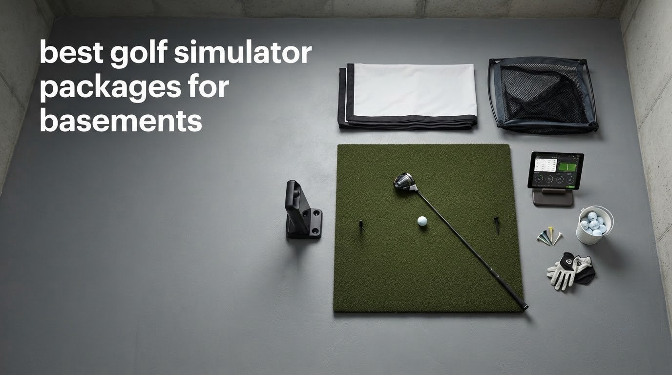 best golf simulator packages for basements