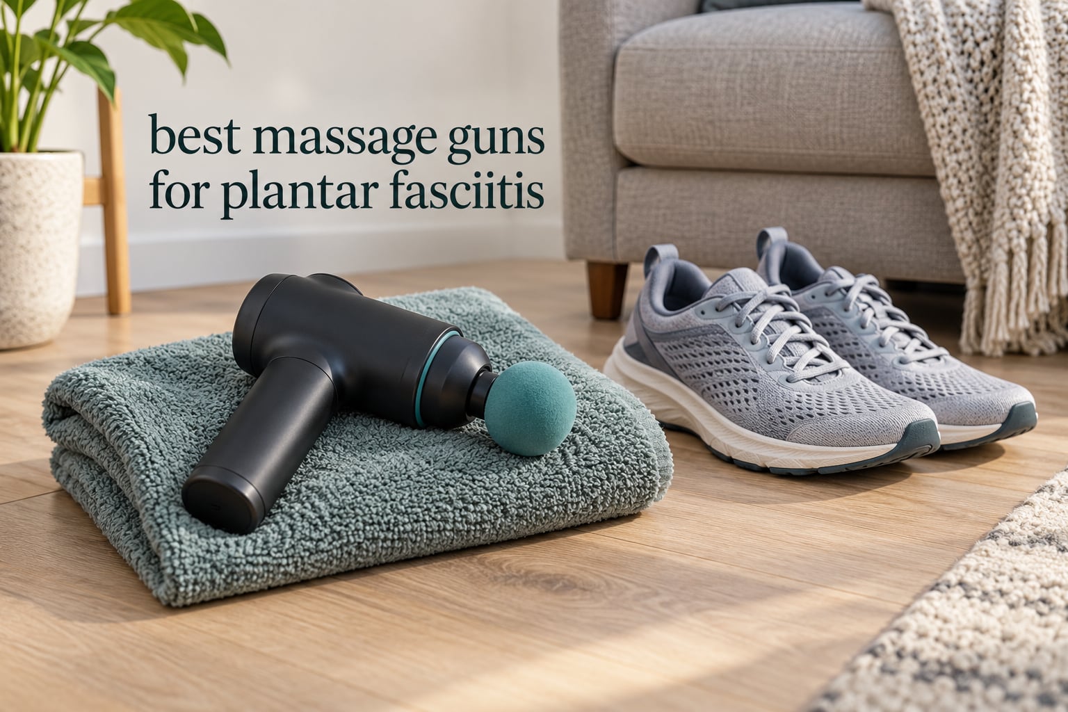 best massage guns for plantar fasciitis