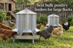 best bulk poultry feeders for large flocks