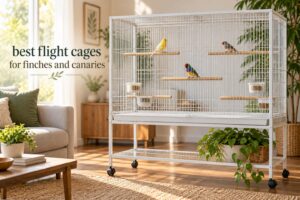 best flight cages for finches and canaries
