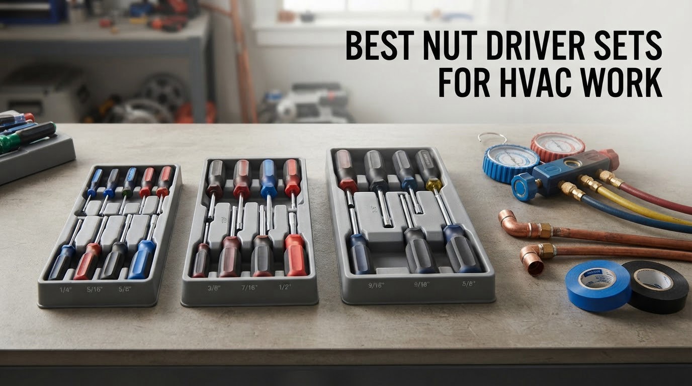 best nut driver sets for hvac work