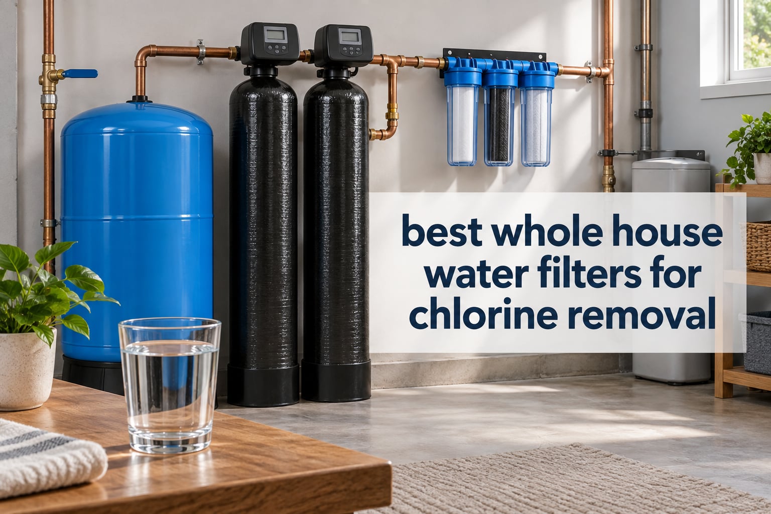 best whole house water filters for chlorine removal